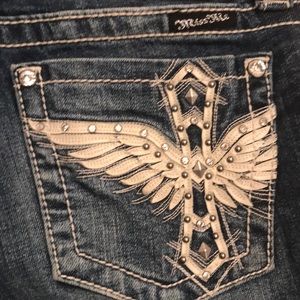 Size 27 Miss Me jean shorts